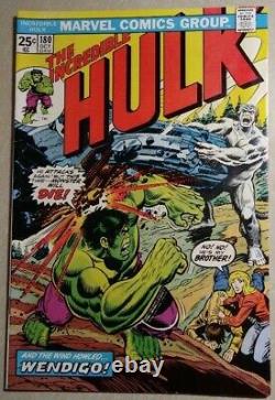 Incredible Hulk 180 NM Key 1st ever Wolverine MVS intact Great shape! See pics