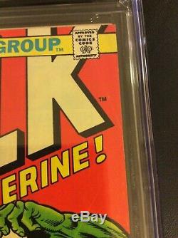 Incredible Hulk #181 1st appearance Wolverine CGC 4.5 Key Marvel Comic Book Hero
