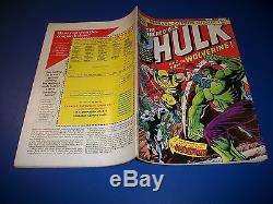 Incredible Hulk #181 Bronze Age 1st Wolverine Enormous Key Wow withMVS