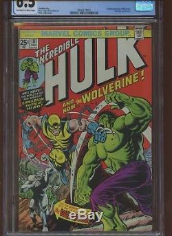 Incredible Hulk 181 CGC 6.5 Marvel 1974 1st Full Wolverine. Wendigo App