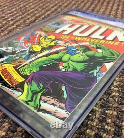 Incredible Hulk 181 CGC 7.0 1ST APP WOLVERINE 1974 KEY GRAIL Comic Book