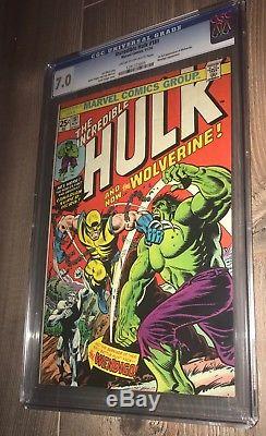 Incredible Hulk 181 CGC 7.0 F/VF Marvel 1974 1st Appearance of Wolverine