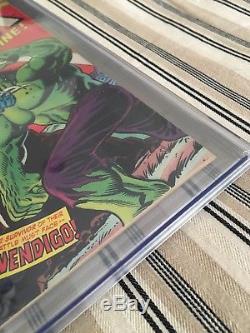 Incredible Hulk 181 CGC 7.5 Off-White To White Pages First Appearance Wolverine