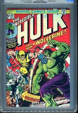Incredible Hulk 181 CGC 9.0 WHITE PAGES 1st Appearance Wolverine