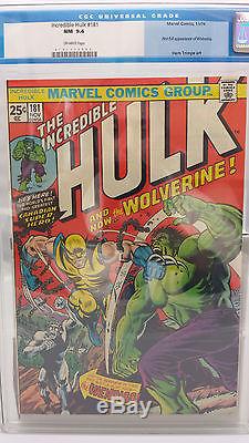 Incredible Hulk 181 Cgc 9.4 Ow Offers / Trades Several Copies Avail