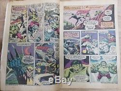 Incredible Hulk 181 Comic Book, 1st Wolverine, Good Condition, Original