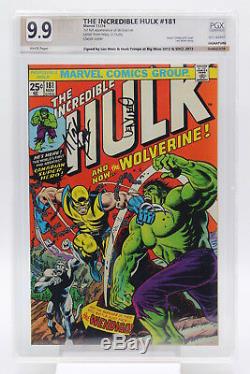 Incredible Hulk # 181 PGX 9.9 Better than the Mile High CGC 9.8 and the CGC 9.9