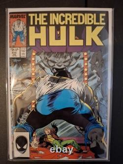 Incredible Hulk #339 High Grade White Pages Signed By Todd McFarlane