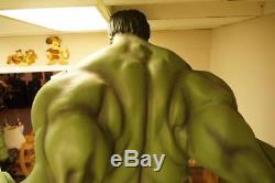 Incredible Hulk Life Size Statue Movie Store Display Prop Huge Rare
