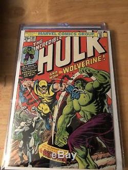 Incredible hulk 181 1974 Marvel Comics HTF With Marvel Value Stamp