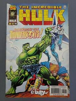 Incredible hulk 449 1st Team App of The Thunderbolts Marvel Comics High Grade