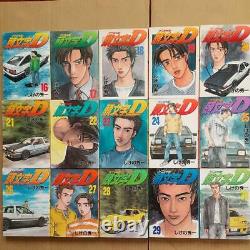 Initial D Japanese language Vol. 1-48 All Volumes Complete set Manga Comics