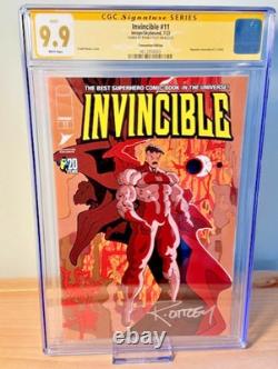 Invincible #11 CGC 9.9 MINT SS Ryan Ottley Signed ONLY 1 GRADED Trade Moore CV