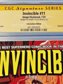 Invincible #11 CGC 9.9 MINT SS Ryan Ottley Signed ONLY 1 GRADED Trade Moore CV