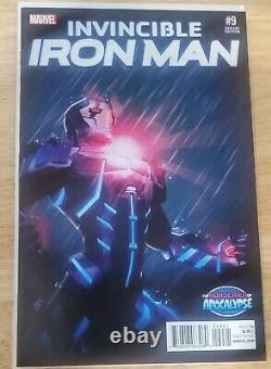 Invincible Iron Man #9 Turcotte Variant cover 1st Riri Williams Iron Heart