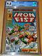 Iron Fist #14 CGC 9.2 (OFF-WHITE TO WHITE PAGES) First appearance of Sabretooth