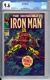 Iron Man #1 Cgc 9.6 Nm+ Classic Cover! Book Is So Sharp. Almost Perfect