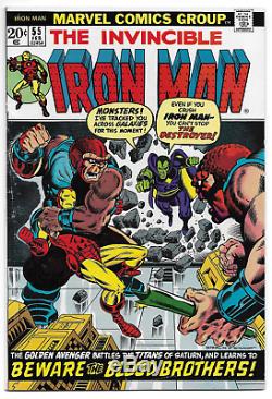 Iron Man #55 Key 1st Appearance of Thanos! Avengers Movie! Higher Grade! CGC it