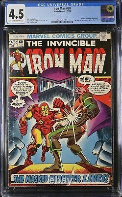 Iron Man 60 CGC 4.5 (Jul'73)