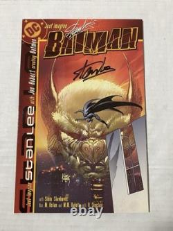 Just Imagine Stan Lee Batman Signed Stan Lee 1990 Nm