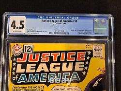 Justice League Of America 10 CGC 4.5 DC 1962 1st Appearance Felix Faust