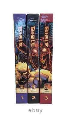 KINGSTONE BIBLE TRILOGY BOX SET The Entire Bible 3 Sturdy Hardcovers COMIC BOOK