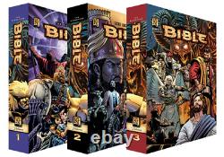 KINGSTONE BIBLE TRILOGY BOX SET The Entire Bible 3 Sturdy Hardcovers COMIC BOOK