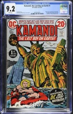 Kamandi Last Boy on Earth #1 1972 CGC 9.2 Origin 1st Appearance Jack Kirby DC