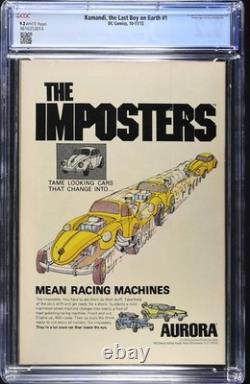 Kamandi Last Boy on Earth #1 1972 CGC 9.2 Origin 1st Appearance Jack Kirby DC