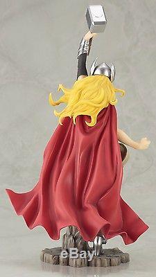KotoBukiya Marvel Female Thor & Lady Loki Bishoujo Statue Figure 2 Piece Set NEW
