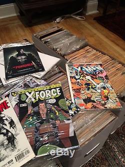 LARGE LOT OF APPROX 1000 Mixed Assorted Comics Comic Book Collection