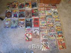 Lot Of 130 Collectible Comic Books, With Slip Covers, Various Characters