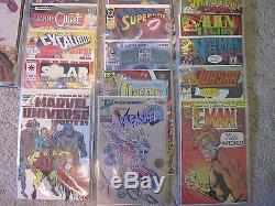 Lot Of 130 Collectible Comic Books, With Slip Covers, Various Characters