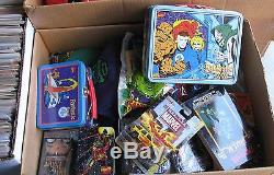 Large Comic Book Lot & Toy Collection over 1500 Books Toys Marvel DC & More