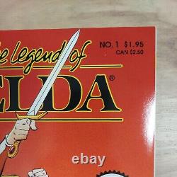 Legend of Zelda #1 Valiant 1990 Low Print Run NES Nintendo Key Comic 1st Print