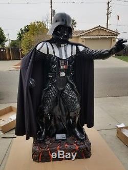 Life Size Star Wars Darth Vader foam resin limited edition statue prop replica