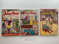 Lot Of 10 Comics Action Comics Jimmy Olsen Superboy Silver Age DC