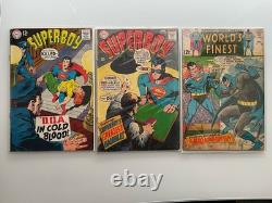 Lot Of 10 Comics Action Comics Jimmy Olsen Superboy Silver Age DC