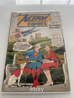 Lot Of 10 Comics Action Comics Jimmy Olsen Superboy Silver Age DC