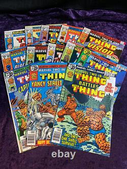 Lot of 13 issues of Marvel Two-One 1977 thru 1979