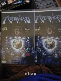 Lot of 18 Singed Comics From Batman To Lady Death To Transformers. LOA Included