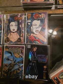 Lot of 18 Singed Comics From Batman To Lady Death To Transformers. LOA Included