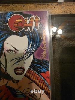 Lot of 18 Singed Comics From Batman To Lady Death To Transformers. LOA Included