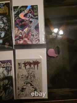 Lot of 18 Singed Comics From Batman To Lady Death To Transformers. LOA Included