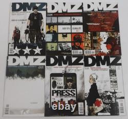 Lot of 48 DMZ comic books Vertigo Comics Brian Wood Riccardo Burchielli