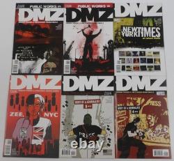 Lot of 48 DMZ comic books Vertigo Comics Brian Wood Riccardo Burchielli