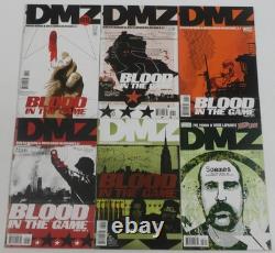 Lot of 48 DMZ comic books Vertigo Comics Brian Wood Riccardo Burchielli