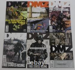 Lot of 48 DMZ comic books Vertigo Comics Brian Wood Riccardo Burchielli