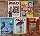 MAD Comic Lot #60 #64 Vintage 1961 EC Comics Collection (5) NM/VF Condition