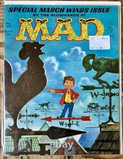 MAD Comic Lot #60 #64 Vintage 1961 EC Comics Collection (5) NM/VF Condition